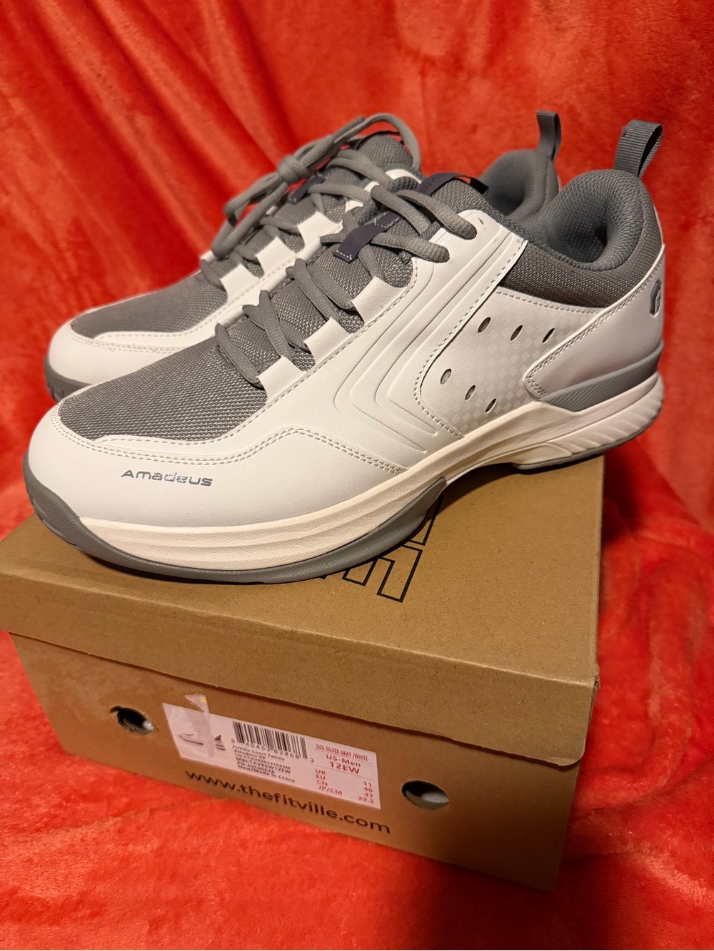 NIB Fitville Court Tennis shoes Amadeus Men’s size 12